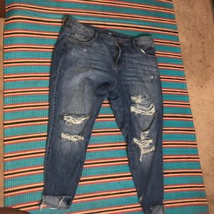 Denim Distressed Jeans